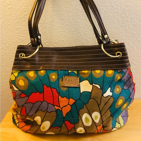 Relic by Fossil brand multicolor canvas purse in very good condition - Picture 1 of 5